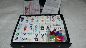 Professional Sized Dominoes White Double Nine 91 pcs 2009 USA Texas WACO MINT! - Picture 1 of 3