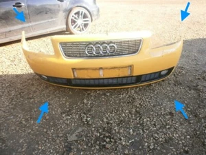 AUDI S3 8L VORNE KOMPLETT ORIGINAL STOßSTANGE GITTER WASCHDÜSEN ABDECKUNGEN ORIGINAL - Bild 1 von 23