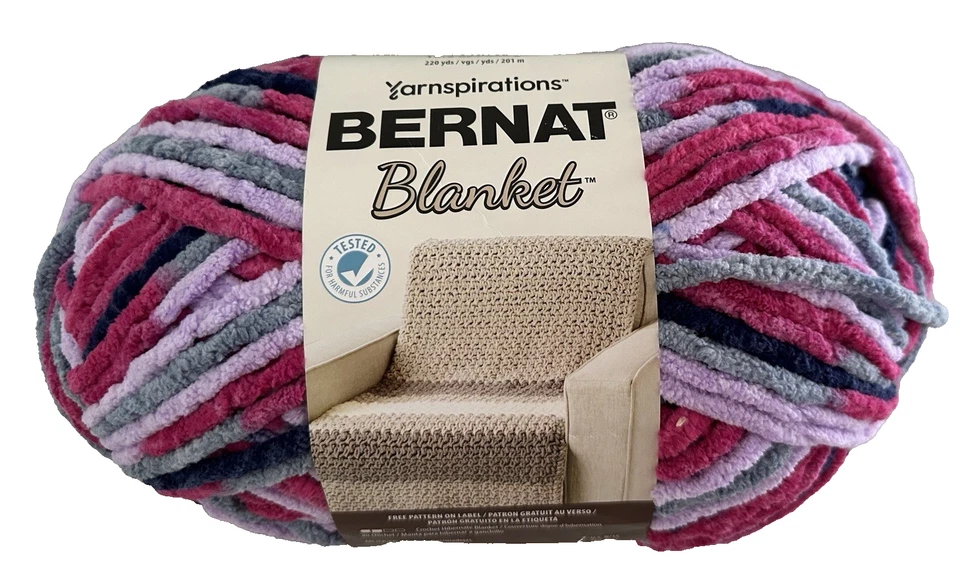 Bernat Tourmaline Yarnspirations Blanket Super Bulky Yarn