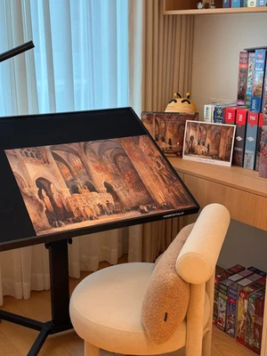 Velvet matte "Liège Cathedral" jigsaw puzzle without frame, 1000 pieces toy gift - Image 1 of 4