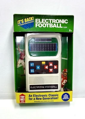 Basic Fun Retro Handheld Football Electronic Game, One Size - White NEW SEALED - Image 1 of 4