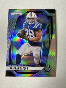 Jonathan Taylor Silver Prizm Football Card Indianapolis Colts NFL - Bild 1 von 2