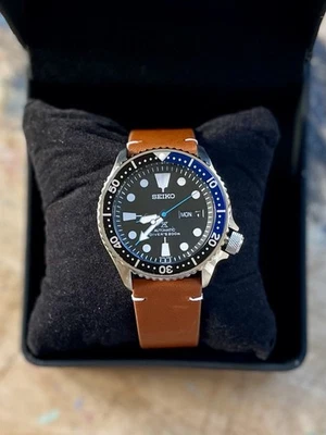 Seiko Mod - Batman - Skx007 - Buzo automático de acero inoxidable Foto 1 de 4