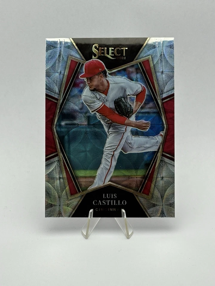 2022 Panini Select #199 Luis Castillo Scope Prizm Cincinnati Reds - Image 1 of 2