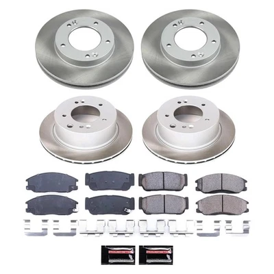 PowerStop SC5900 Disc Brake Kit For Kia Sorento 2003-2006 Front Rear Foto 1 de 2