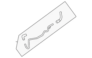 Genuine Volkswagen Hose & Tube Assembly 05E-122-447-A - Picture 1 of 2