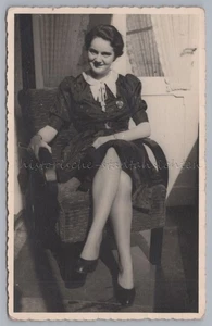 Junge Frau Portrait 1938 - Altes Foto 1930er - Picture 1 of 2