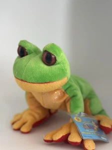 Webkinz Green Tree Frog Plush NWT with Code Ganz Stuffed Animal Retired - Picture 1 of 5