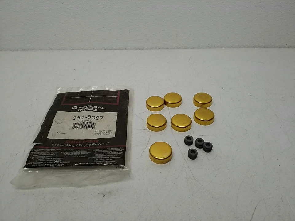 Sealed Power 381-8087 Brass Freeze Plug Kit – Federal Mogul Engine Block Set - Image 1 of 4