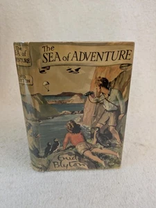 Enid Blyton THE SEA OF ADVENTURE 1958 Macmillan & Co., London HC/DJ - Imagen 1 de 7