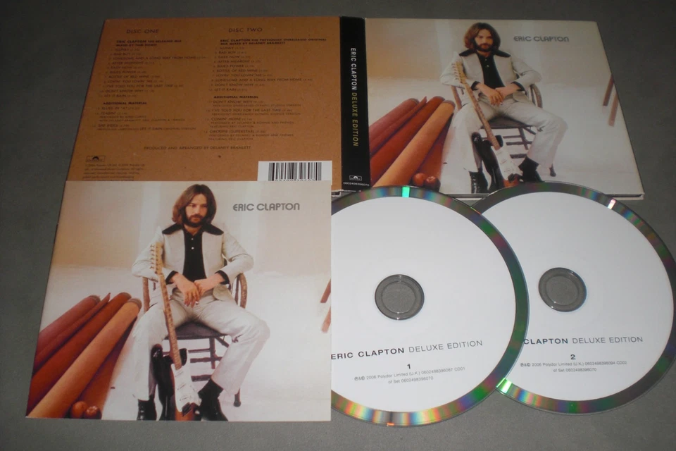 Eric Clapton - Eric Clapton Deluxe Edition 2 CD Set Digipak - Bild 1 von 1