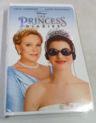 Disney's The Princess Diaries VHS Tape Julie Andrews, Anne Hathaway - Image 1 of 4