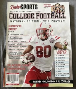 Lindy's Sports College Football 2013 Vorschau Nationale Ausgabe KOSTENLOSER VERSAND - Bild 1 von 11