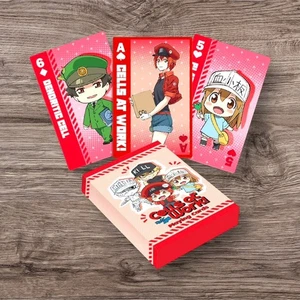 Anime Cells At Work Playing Cards Sealed and New Pack - Picture 1 of 3