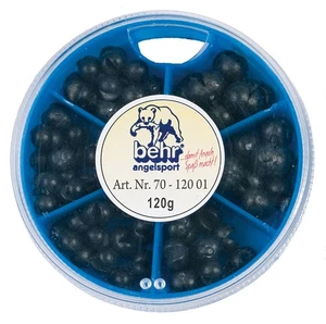 (62,42 EUR/kg) Klemmblei Sortiment grob 120 g Bleischrot Angelblei Blei Schrot - Bild 1 von 1