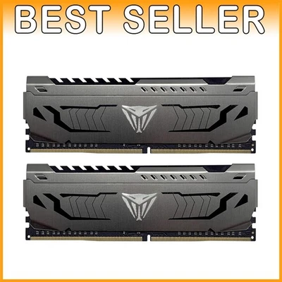 32GB Patriot Viper Steel RAM 2X16GB 3600MHz UDIMM Memory Kit - Image 1 of 4