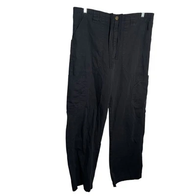 Carhartt Scrub Pants Women's Small Charcoal Gray Straight Pockets Bottoms - Image 1 of 4