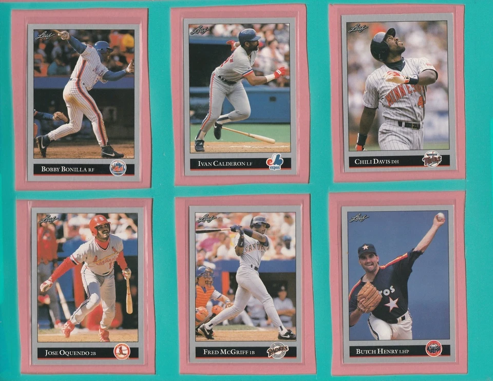 1992 Leaf #289 Jose Oquendo St. Louis Cardinals - Image 1 of 1