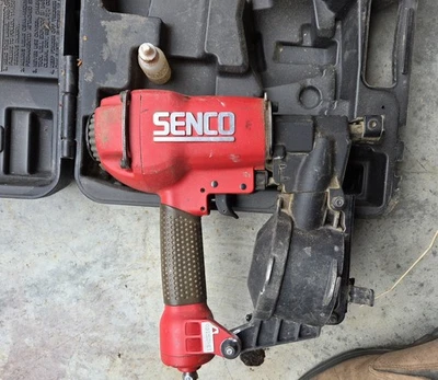 Senco RoofPro455XP Pneumatic 15-Degree 1-3/4 in. Coil Nailer - Image 1 of 3