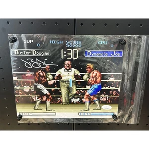 Buster Douglas Auto Autogramm 8x10 handsigniert mit JSA COA Boxmeister - Bild 1 von 4