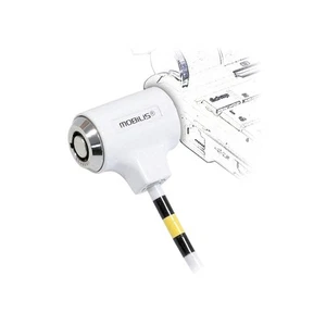 Mobilis CABLE DE SECURITE CABLE SIMPLE LOCK Blanc - Photo 1/3