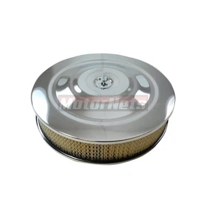14"x3" Street Performance Chrome Air Cleaner Chevy Ford Mopar SBC BBC SBF HotRod - Picture 1 of 2