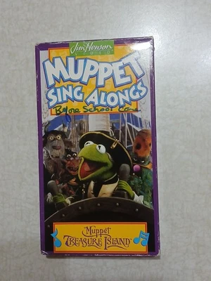 Muppet Sing Alongs VHS Tape Muppet Treasure Island - Image 1 of 4