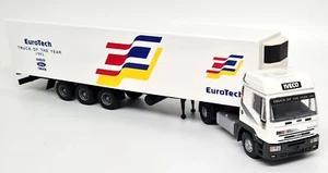 Old Cars 1/43 Iveco Eurotech Truck of the Year 1993 + Refrigerated Trailer - Picture 1 of 12