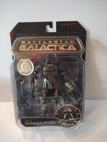 Battlestar Galactica Toys R Us Exclusive STEALTH WARRIOR CYLON Figure Cover