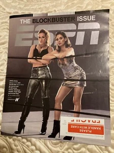 ESPN Magazine August 2019 Blockbuster Issue Becky Lynch/Alison Brie WWE/GLOW - Imagen 1 de 8