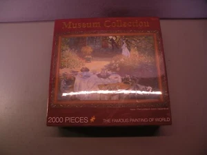 2000 Piece Puzzle The Luncheon Claude Monet Museum Collection NEW Sealed  - Picture 1 of 6