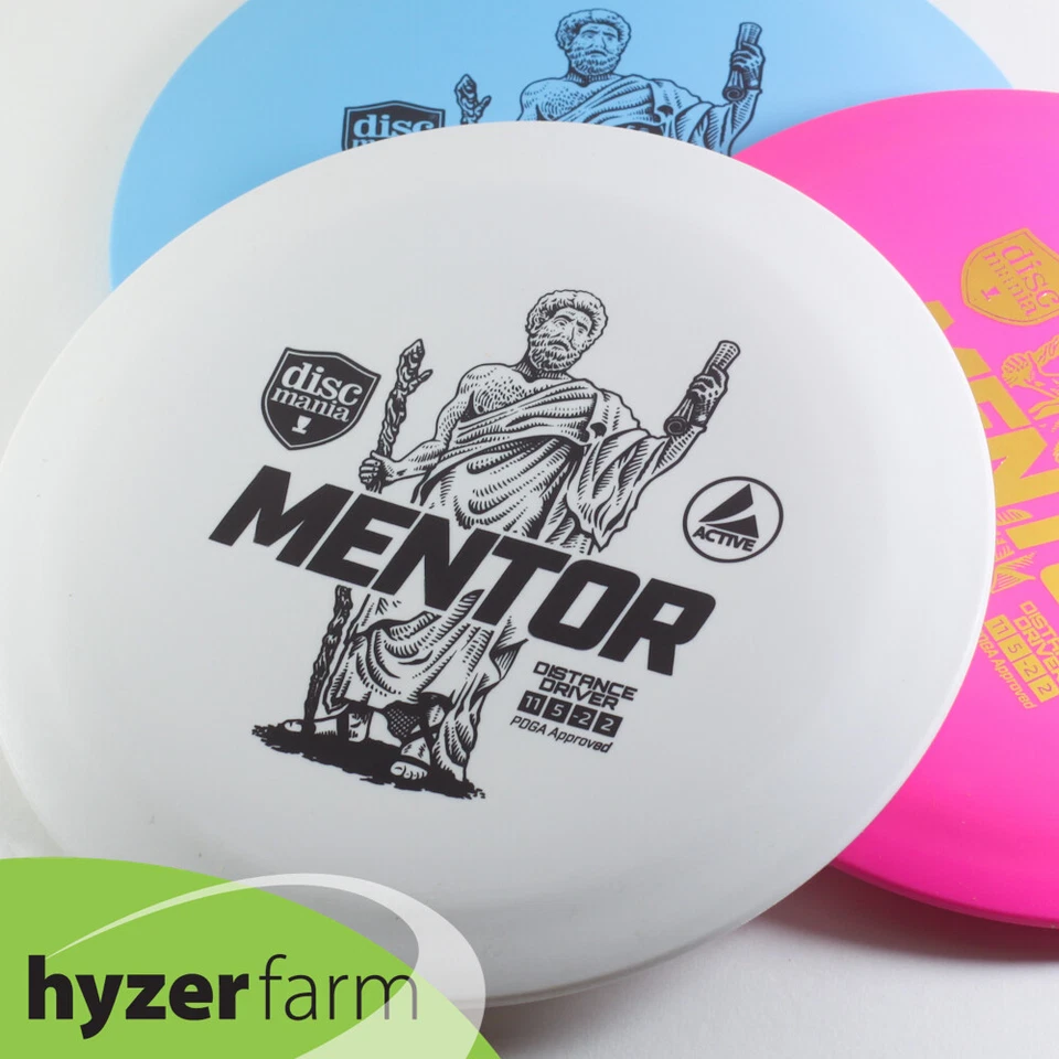 Discmania ACTIVE MENTOR *pick color & weight* Hyzer Farm disc golf driver - Image 1 of 1