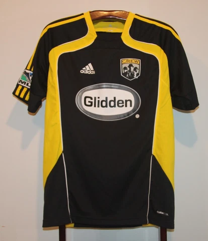 ADIDAS AUTHENTIC MLS 2007 COLUMBUS CREW SOCCER TRAINING JERSEY SMALL Cover