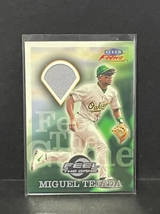 2000 Fleer Focus Feel the Game - Miguel Tejada - Picture 1 of 1