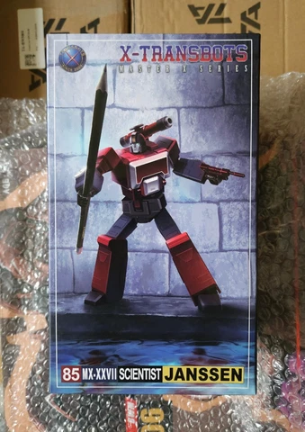 X-Transbots MX-27 MX-XXVII Janssen Perceptor MP Scale SEALED USA🇺🇸NEW! Cover