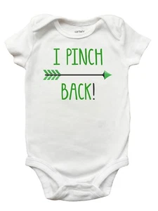 I Pinch Back St Patricks Day Shirt, St Patricks Day Shirt for Kids, I Pinch Back - Picture 1 of 2