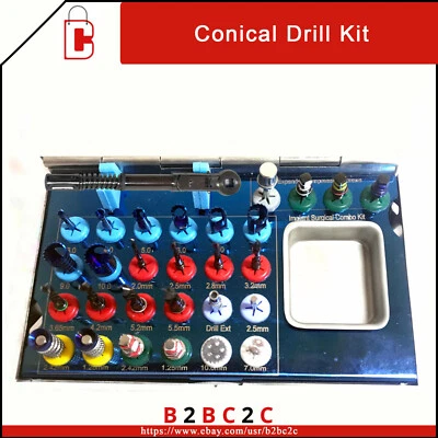 Instrumentos de irrigação externos para broca de implante dentário 28 peças ferramentas de rolha Ø2,0 mm - Imagem 1 de 4