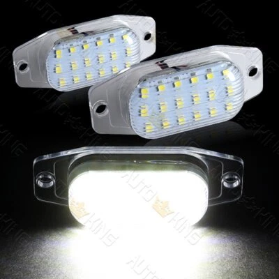 FIT LEXUS LX450 / TOYOTA FJ CRUISER LAND CRUISER WHITE LED LICENSE PLATE LIGHTS - Image 1 of 4