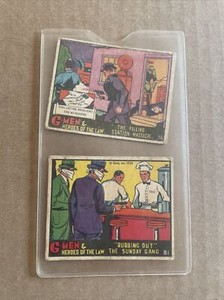 1936 Gum G-Men & Heroes of the Law #81 And 36 - I Combine Shipping!