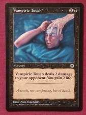 Magic The Gathering PORTAL VAMPIRIC TOUCH single black card MTG