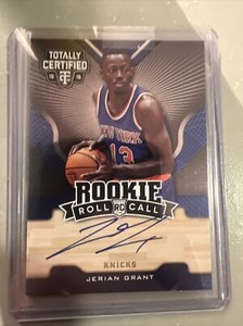 2015-16 Totally Certified Roll Call Mirror /99 Jerian Grant Rookie Auto RC QTY