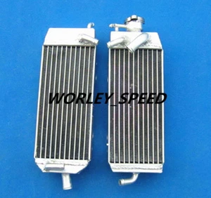 Aluminum Radiator For Aftermarket Suzuki RM125 W/X/Y 2-Stroke 1998-2000 - Picture 1 of 5