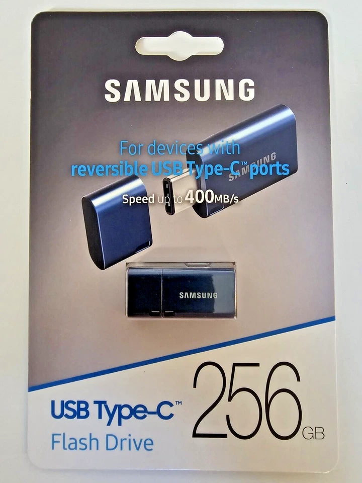 SAMSUNG 256GB USB Type-C Flash Drive USB-C MUF-256DA 400MB/s /FAST SHIP