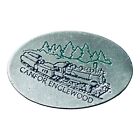 Englewood Forestry Tours Train Canfor Souvenir Lapel Pin Locomotive Railroad 473