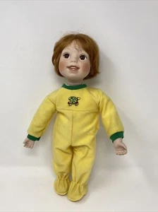 Elke Hutchins Porzellanpuppe - "Shawn Ready For Bed" - Red Hair Boy - Bild 1 von 11