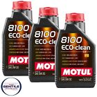 Engine Oil MOTUL 8100 Eco Clean 0W-30 Synthetic Acea C2 Ford Fiat Land Rover 3L