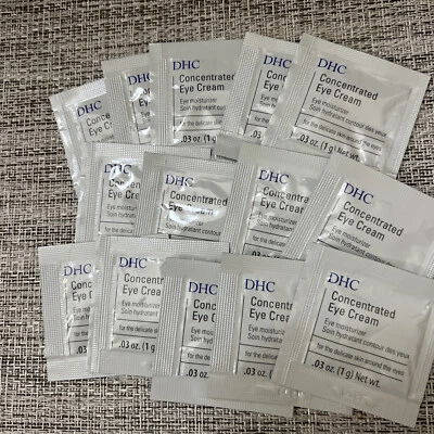 NUEVO 5 muestras de crema concentrada para ojos DHC 0,03 OZ. cada Foto 1 de 4