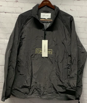 Cortavientos Calvin Klein NUEVO para hombre negro ventilado XL $148 Foto 1 de 4