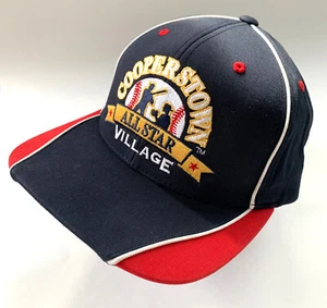 COOPERSTOWN ALL STAR VILLAGE Adjustable Baseball cap Vtg.  - Picture 1 of 7