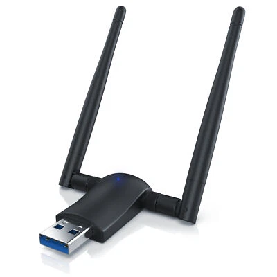 Aplic WLAN USB 3.0 Stick 1200 MBit/s Dual Band 2,4 + 5 Ghz 2 x 5 dBi Antennen